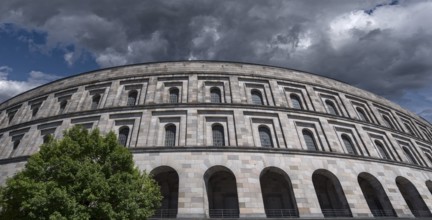 Congress Hall, unfinished National Socialist monumental building on the Nazi Party Rally Grounds,