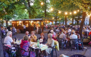 Wine Fountain, Rüdesheimer Platz, Wilmersdorf, Berlin, Germany, Europe