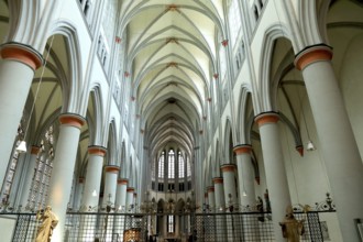 Interior, Altenberg Cathedral, Bergischer Dom, former monastery church of Altenberg Abbey, built by
