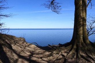 View of the Baltic Sea near Sellin, Rügen, Mecklenburg-Western Pomerania, Germany, Europe