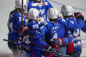 DEL, German Ice Hockey League 2024/25 season, matchday 44: Adler Mannheim v ERC Ingolstadt***Cheers