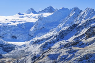 The Moiry Glacier, near Grimentz, Val d'Anniviers, Valais Alps, Canton Valais, Switzerland, Europe