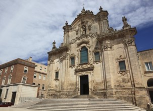 Chiesa di San Francesco di Assisi, Church of St Francis of Assisi, Matera, Basilicata, Italy,