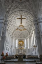 Chancel of St Kilian's Cathedral, Würzburg, Lower Franconia, Bavaria, Germany, Europe