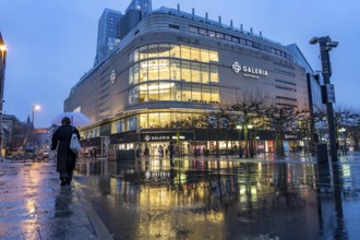 Galeria department stores' at the Hauptwache, on Große Eschenheimer Straße and pedestrian zone