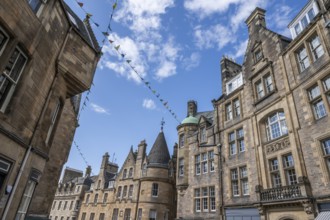 Cockburn Street, Old Town, Edinburgh, Scotland, United Kingdom, Great Britain, Europe