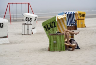 North Sea island Langeoog, early summer, shortly after the first easing of the lockdown in the