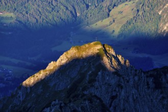 Sunrise, Gaisalphorn, 1953m, Allgäu Alps, Allgäu, Bavaria, Germany, Europe