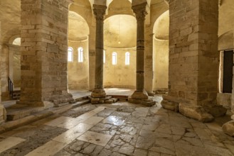 Interior of the Church of St Donatus in Zadar, Croatia, Europe