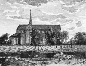 Gothic Doberan Minster, Bad Doberan, Mecklenburg-Western Pomerania, Germany, monastery church,
