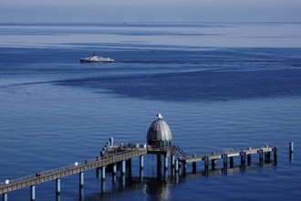 Sellin pier, diving bell, Rügen, Mecklenburg-Western Pomerania, Germany, Europe