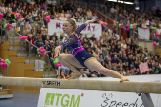 German Gymnastics League (Bundesliga) for woman, 1st competition day 2025 in Mannheim***Silja Stöhr