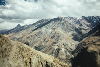 Way into the Wakhan Corridor, descent from Daliz Pass, Afghanistan, Asia