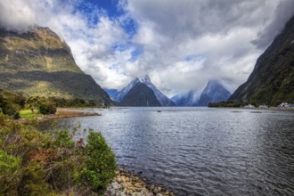 Milford Sound, Fiordland-Nationalpark, Neuseeland