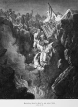 Bible, Punishment of Korah or Cyrus and his mob, Genesis 16, 33, Moses, Old Testament, punishment,