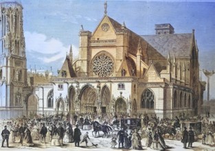 Parish Church of Saint-Germain-l'Auxerrois is an important late Gothic church in Paris, Queen