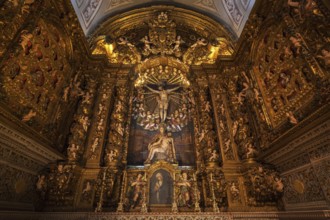 Side chapel in the Jesuit Church, St Rochus Church, Igreja de São Roque, Bairo Alto district,