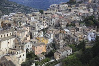 City of Ragusa, the houses of the late Baroque district of Ragusa Ibla, Unesco World Heritage Site,
