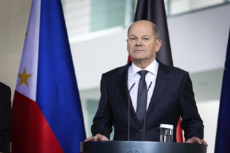 Olaf Scholz, Federal Chancellor, and Ferdinand Marcos Jr (not pictured), President of the Republic