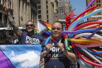 Detroit, Michigan USA, 9 June 2024, Gay, lesbian, bisexual, and transgender activists and their
