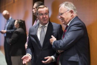 Boris Pistorius (Federal Minister of Defence, SPD) and Stephan Weil (Minister-President of Lower