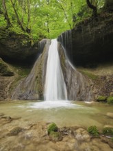 Schwarzenbach Waterfall, Baar, Canton Zug, Switzerland, Europe