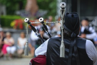 Bagpipe, Pipe concert, Sigmaringen, Baden-Württemberg, Germany, Europe