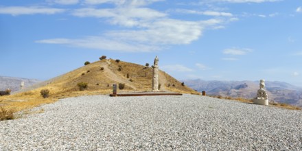 Karakus tumulus, Funerary monument of Queen Isias and Princesses Antiochis and Aka, Adiyaman