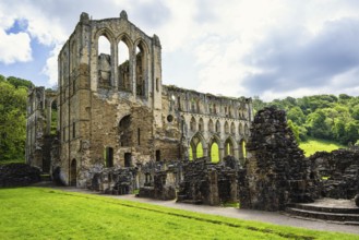 Rievaulx Abbey, North York Moors National Park, North Yorkshire, England, UK