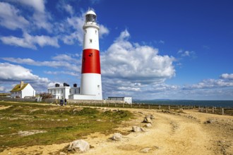 Portland Bill Lighthouse, Portland Bill, Isle of Portland, Dorset, England, United Kingdom, Europe