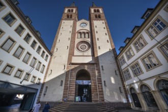St Kilian's Cathedral, Würzburg, Lower Franconia, Bavaria, Germany, Europe