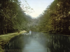 Viyver, Mount Temel in Arnhem, Arnhem, Holland, ca 1895, Historic, digitally restored reproduction