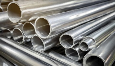 Metal, material, various tubes, made of stainless steel