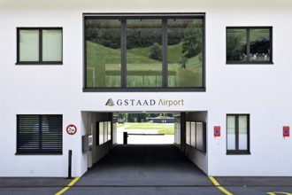Gstaad airfield, Saanen, Switzerland, Europe