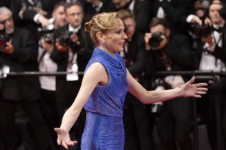 Cannes, France, 20.5.2024: Diane Kruger at the premiere of The Shrouds' on the red carpet of the