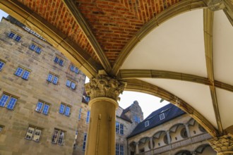 Old Palace Stuttgart, former moated palace, princely residence, 14th century seat of the Counts of