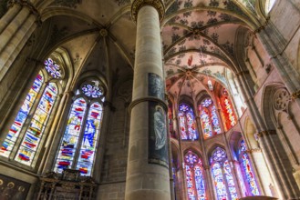 Interior view, Church of Our Lady, UNESCO World Heritage Site, Trier, Rhineland-Palatinate,