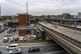 Bochum's main railway station, cut off from long-distance services and parts of regional services