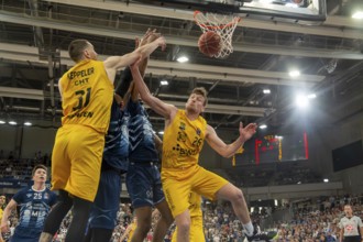 12.05.2024, easy Credit BBL, Basketball Bundesliga, Matchday 32: MLP Academics Heidelberg against