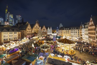 The Frankfurt Christmas Market was officially opened on 25 November 2024 with the switching on of