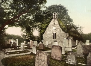 Alloway Auld Kirk, ruined church in the Scottish town of Alloway in the South Ayrshire Council