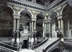 Interior view, Saint-Germain-l'Auxerrois parish church is an important late Gothic church in Paris,