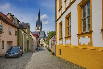 St Kilian and St Georg Church in Bad Staffelstein, Bavaria, Germany, Europe