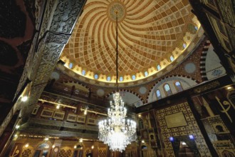 Uzungol mosque, Prayer room and cupola, Trabzon, Turkey, Asia