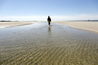 Beach coasts on the island of Amrum, Norddorf, 15.06.2020