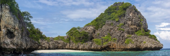 Dream beach on the island of Ko Rot Yai, ocean, landscape, Andaman Sea, snorkelling, lonely, water,