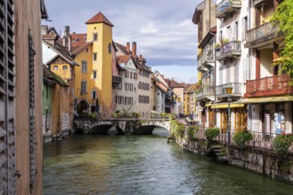 City of Annecy, Departement Haute-Savoie, region Auvergne-Rhône-Alpes, France, Europe