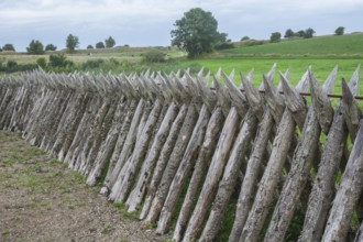 Dybbøl Banker entrenchment, memory from the war with Germany 1864, Dybbol, Sonderborg, Als, South