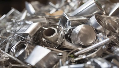 Metal, material, various metal waste and stainless steel residues