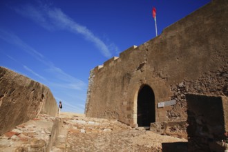 Castle of King Alfonso III in Castro Marim, Algarve, Portugal, Europe